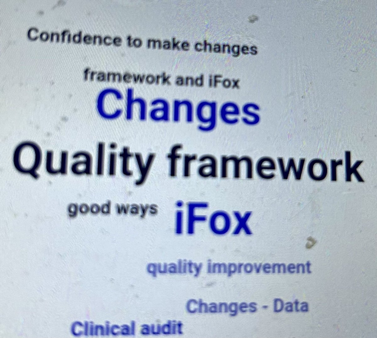 #oxlead #programme #earlyleaders 
An amazing session with cohort 4, facilitated with the lovely Jaz @OxBugBuster for the Quality Management module 7 of the Ox lead programme. <a href="/OxleasQM/">Oxleas Quality Management Team</a> <a href="/Vsaffin/">Victoria Saffin</a> <a href="/Vicky362174/">Vicky Woods</a>

……spot the key message taken away from today’s session