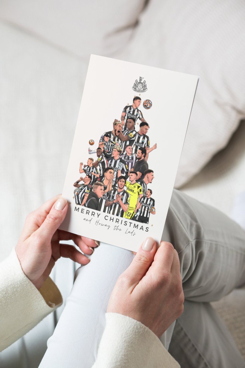 ToonPolls's tweet image. GIVEAWAY:

I’ve teamed up with @_Matty723 to give away a four pack of this limited run #NUFC Christmas Card.

To enter:

- RT
- Follow @ToonPolls &amp;amp; @_Matty723 

Winner announced Sunday evening.

Good luck! 🖤🤍