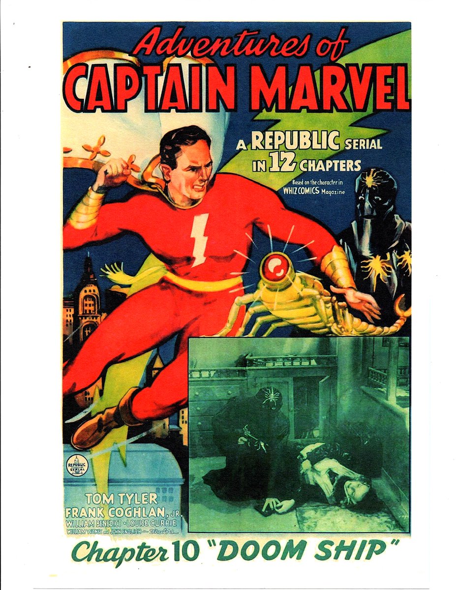 Celebrating nine years since I saw 'Adventures of Captain Marvel' 1941 for the very first time. Happy Thanksgiving. #TomTyler #Shazam #CaptainMarvel #comicbook #superheromovie #filmserial