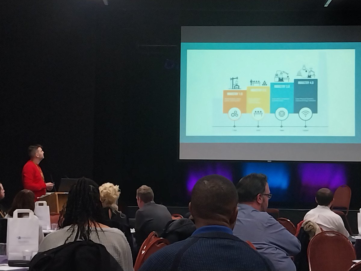 After a break for networking, we're back on #hearmeseeme with Michael Petrou talking about how we can harness the power of technology in Education. So good 👌🏼 <a href="/LSRNetwork/">Learning and Skills Research Network</a> <a href="/dwightadam/">Dr Adam Dwight</a> <a href="/WildeJuels/">Dr Juels Wilde</a> <a href="/FE_ChanB/">Chantal Brown</a> <a href="/neilsambrook/">Dr Neil Sambrook</a>