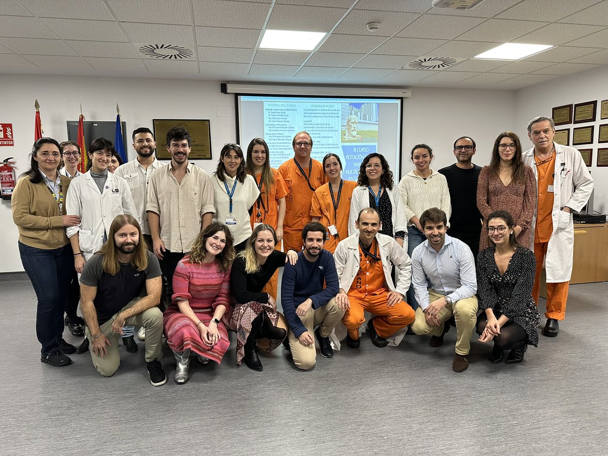 Hoy hemos finalizado el tercer Curso Rotación sobre Manejo Multidisciplinar en Sarcomas. Gracias a todos los participantes y a todos los profesores del curso. Seguimos con nuestro objetivo: el paciente y la formación. Nos vemos en 2024!!!