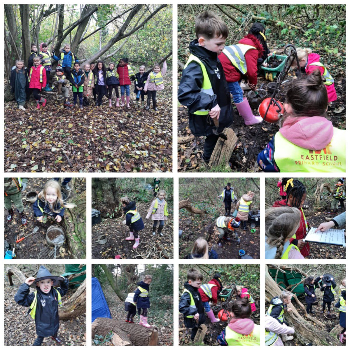 EastfieldPSHull's tweet image. 2HM have had an amazing time today at Forest School! 🌳 exploring animal habitats, creating potions to stop the evil witch from Hansel and Gretel and so much more! #epsread #epsscience #eps2HM