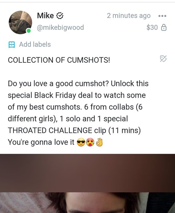 New Black Friday Deal for all you cumshot lovers. Watch me paste some of the hottest girls with my thick<a href="/tag/bigdick"class="tags"><span>#bigdick</span></a><a href="/tag/blackfriday"class="tags"><span>#blackfriday</span></a><a href="/tag/cumshot"class="tags"><span>#cumshot</span></a><a href="/tag/deepthroat"class="tags"><span>#deepthroat</span></a><a href="/tag/throated"class="tags"><span>#throated</span></a>