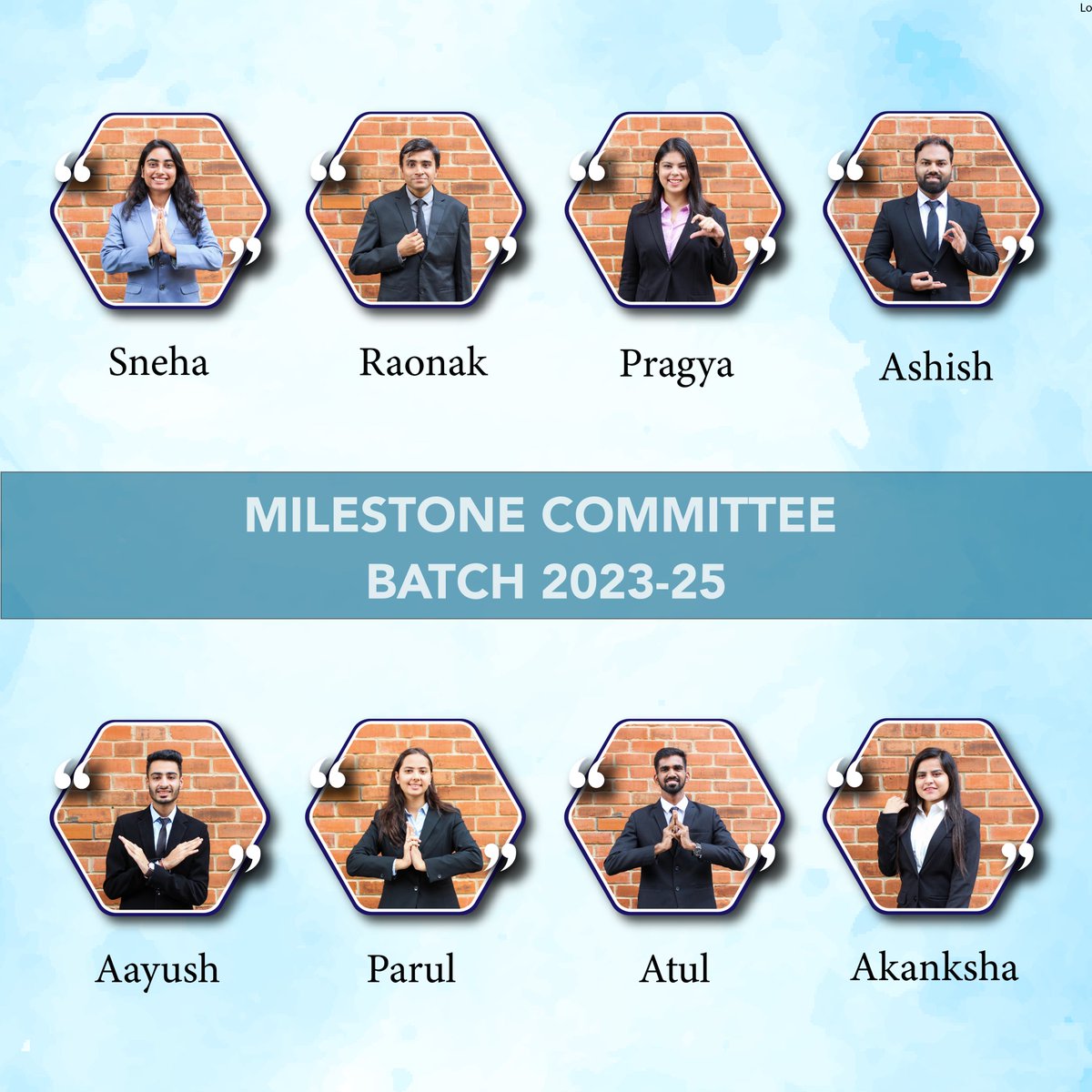 IMT_Nagpur's tweet photo. A #legacy of impact and astonishment. Uniting #culture and creativity, they set the standard. #IMTNagpur proudly presents the Milestone Committee for the 2023-25 batch.
#IMT #MakeTheFirstMoveAtIMTN #TheIMTNExperience https://t.co/hnsojKGhep
