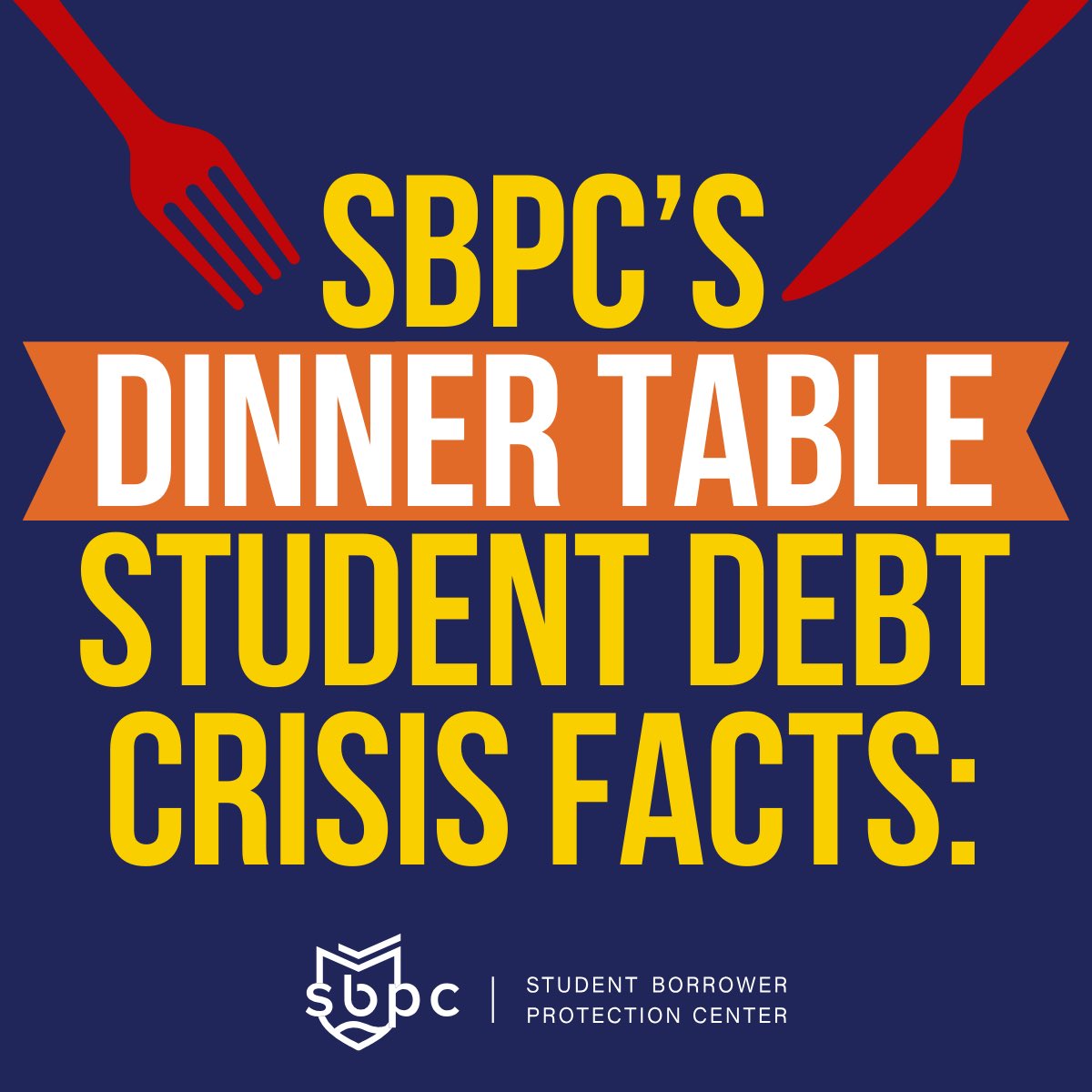 🔔Today is a day a lot of people in this country get forced to eat dinner with…angry…relatives, so if anyone tries to come for student debt relief, a reminder about our #studentdebtcrisis FACTS.

WE’VE GOT YOU COVERED⇨
 
x.com/theSBPC/status…