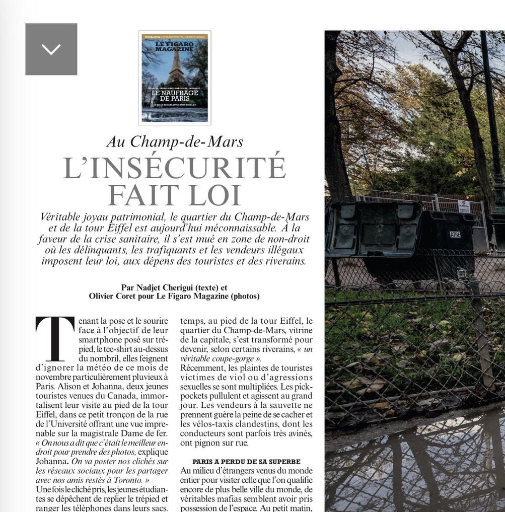 😡🌳NAUFRAGE «La situation s’est considérablement dégradée ces dernières années, les espaces verts ne sont pas entretenus par la mairie de Paris. Détérioration de l’état des arbres centenaires, des espaces verts, présence délinquante de plus en plus marquée, sentiment d’abandon »