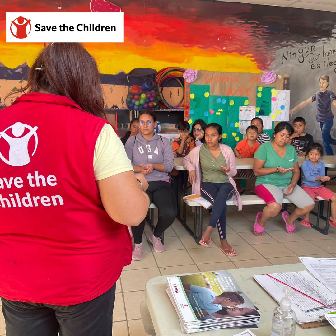 SaveChildrenMx's tweet photo. En colaboración con @FundacionFEMSA hemos logrado operar espacios para la lactancia materna y primera infancia en Ciudad Juárez, debido a la falta de acceso y poca disponibilidad de áreas como esta. 🥰
Te compartimos un poco de la experiencia y las familias beneficiadas. 🙌🏻✨ https://t.co/YXB2HOzYku