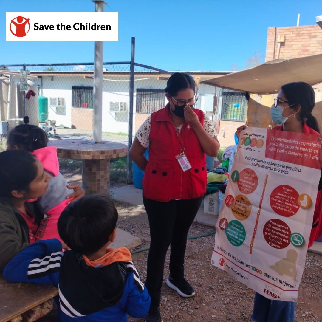 SaveChildrenMx's tweet photo. En colaboración con @FundacionFEMSA hemos logrado operar espacios para la lactancia materna y primera infancia en Ciudad Juárez, debido a la falta de acceso y poca disponibilidad de áreas como esta. 🥰
Te compartimos un poco de la experiencia y las familias beneficiadas. 🙌🏻✨ https://t.co/YXB2HOzYku