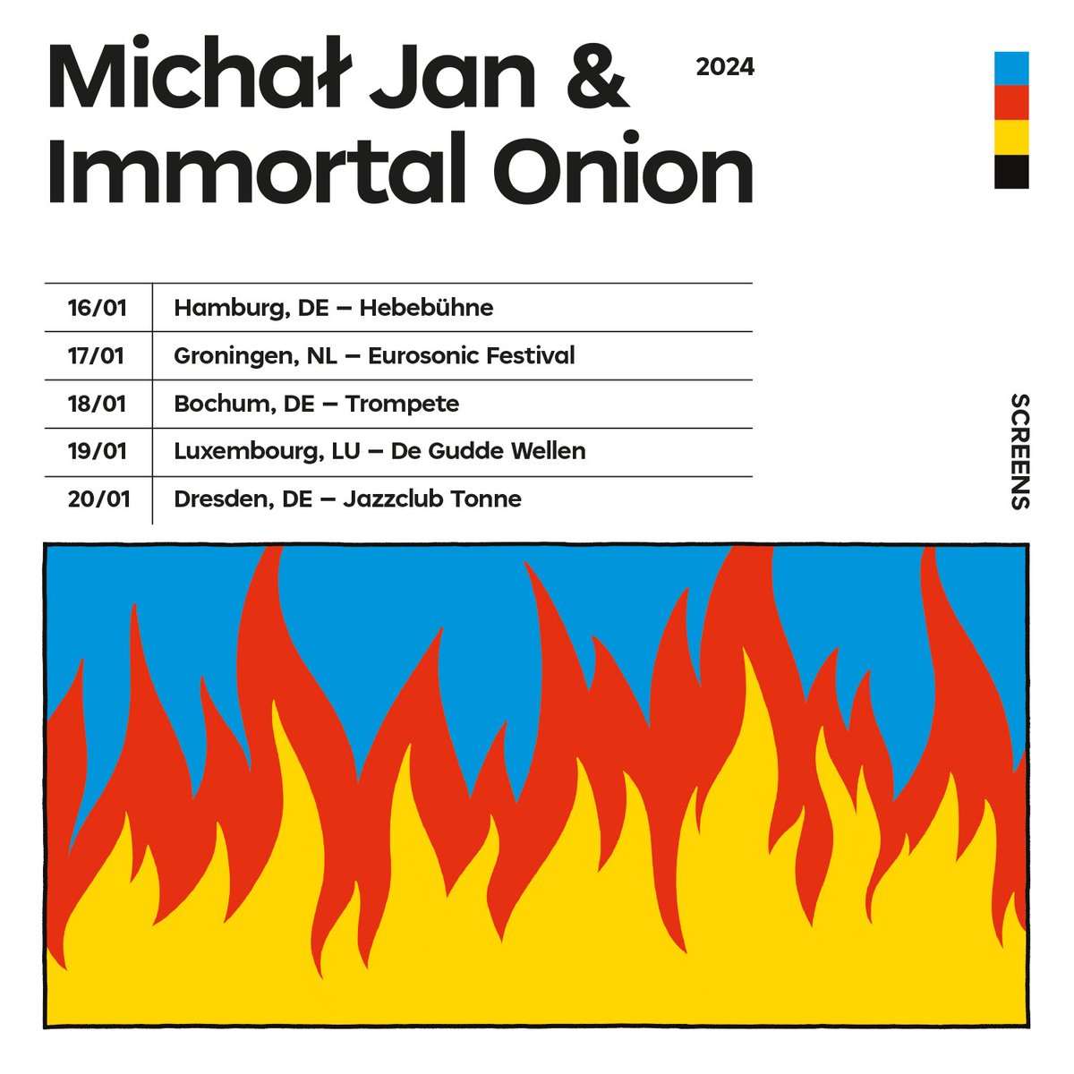 The last concerts of 2023 and the first ones of 2024!!! 🔥
We’re super excited to perform for the first time in Netherlands and Luxembourg and visit Germany again! 🇱🇺🇩🇪🇳🇱🇵🇱

<a href="/esns/">ESNS</a>  <a href="/MidnightMango/">Midnight Mango</a> <a href="/UKnowMeRecords/">U Know Me Records</a>