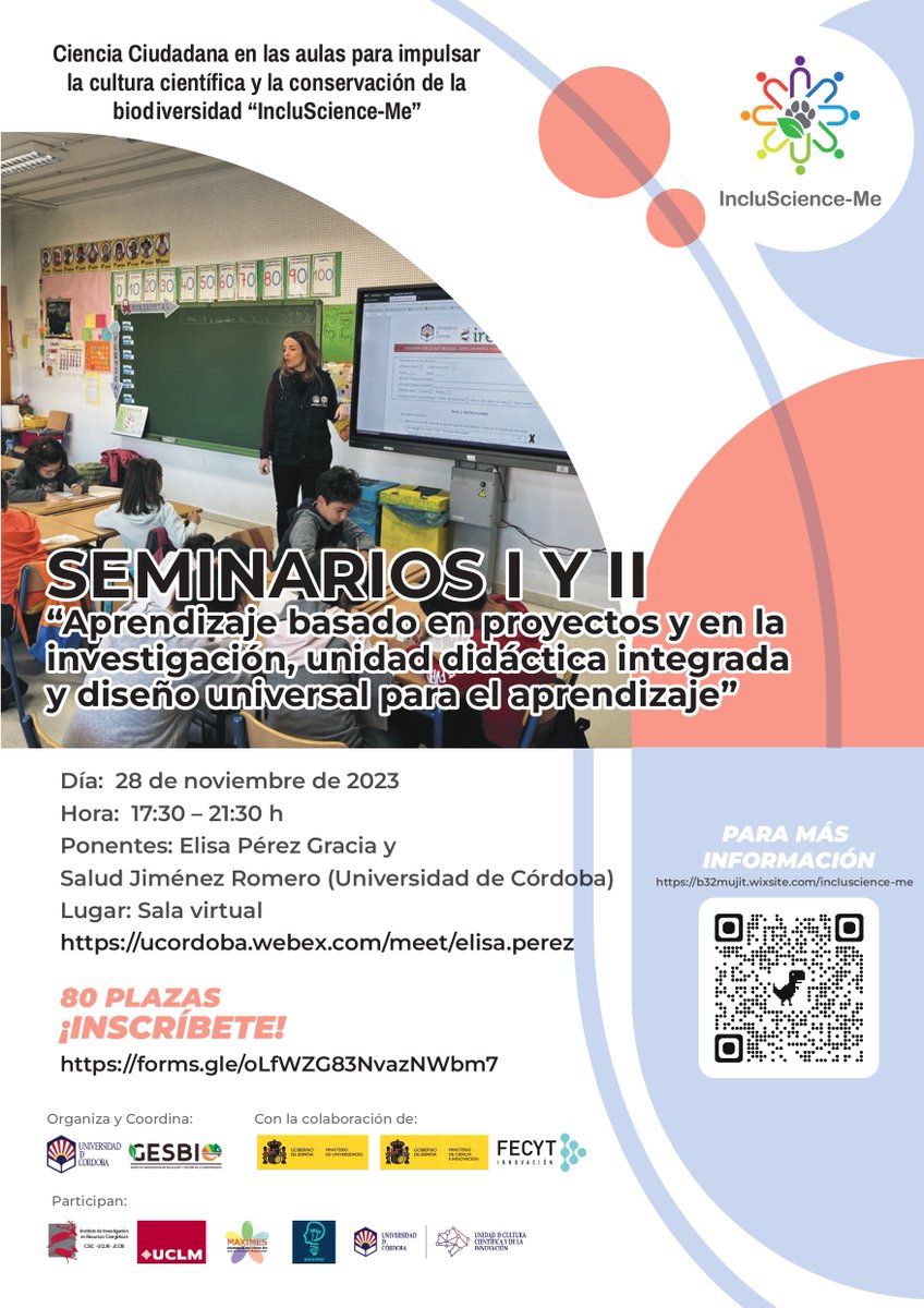 PepeGuerre's tweet photo. Arrancamos los seminarios del proyecto de #cienciaciudadana #IncluScienceMe . Inscríbite aquí https://t.co/dpwoIkkhCO Sin costo. Plazas limitadas. https://t.co/ETFUc5gzx1