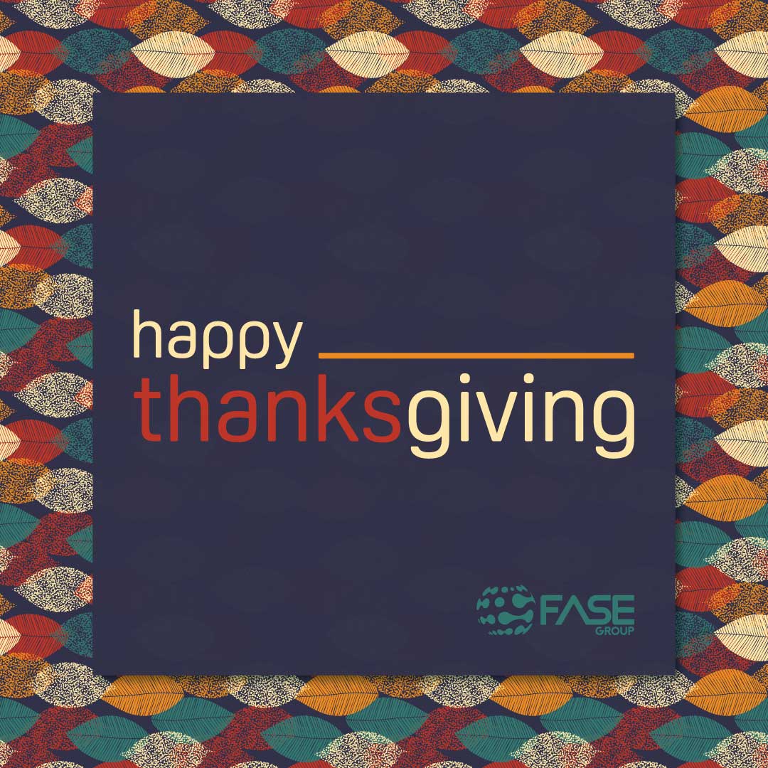 TheFASEGroup's tweet photo. Wishing you and your loved ones a wonderful Thanksgiving!

#HappyThanksgiving #GiveThanks #Gratitude #TheFASEGroup #HCMConsulting #MWBE #WBENC https://t.co/vZhgVSCz9E