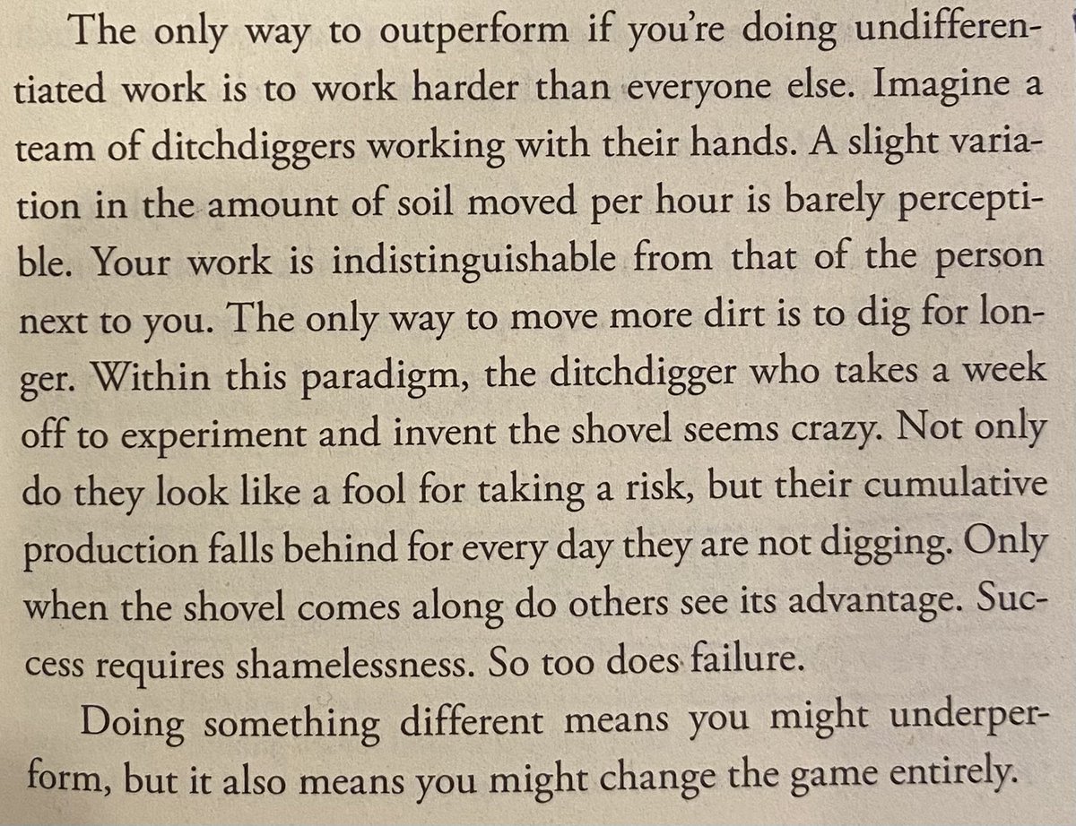 Yossi Quint (@yquint) on Twitter photo “Doing something different means you might underperform, but it also means you may change the game entirely.” <a href="/ShaneAParrish/">Shane Parrish</a>
Grateful for the team at <a href="/ArkBiotech/">Ark Biotech</a> and the entire Cultivated meat industry for bucking convention to change the world. “Doing something different means you might underperform, but it also means you may change the game entirely.” <a href="/ShaneAParrish/">Shane Parrish</a>
Grateful for the team at <a href="/ArkBiotech/">Ark Biotech</a> and the entire Cultivated meat industry for bucking convention to change the world.