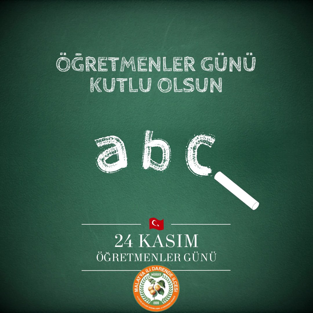 Midider_44's tweet photo. Öğretmenler Günü Kutlu Olsun! https://t.co/2cHEtBuBJX