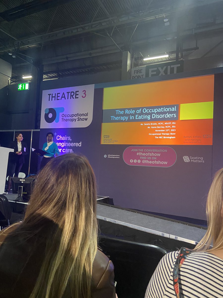 annabeljwright's tweet photo. Annual top up on free pens &amp; measuring tapes 😅 &amp; some fascinating talks from eating disorder pathways to the tiered approach to SBOT #OTshow2023 https://t.co/2IAwyPN3AK