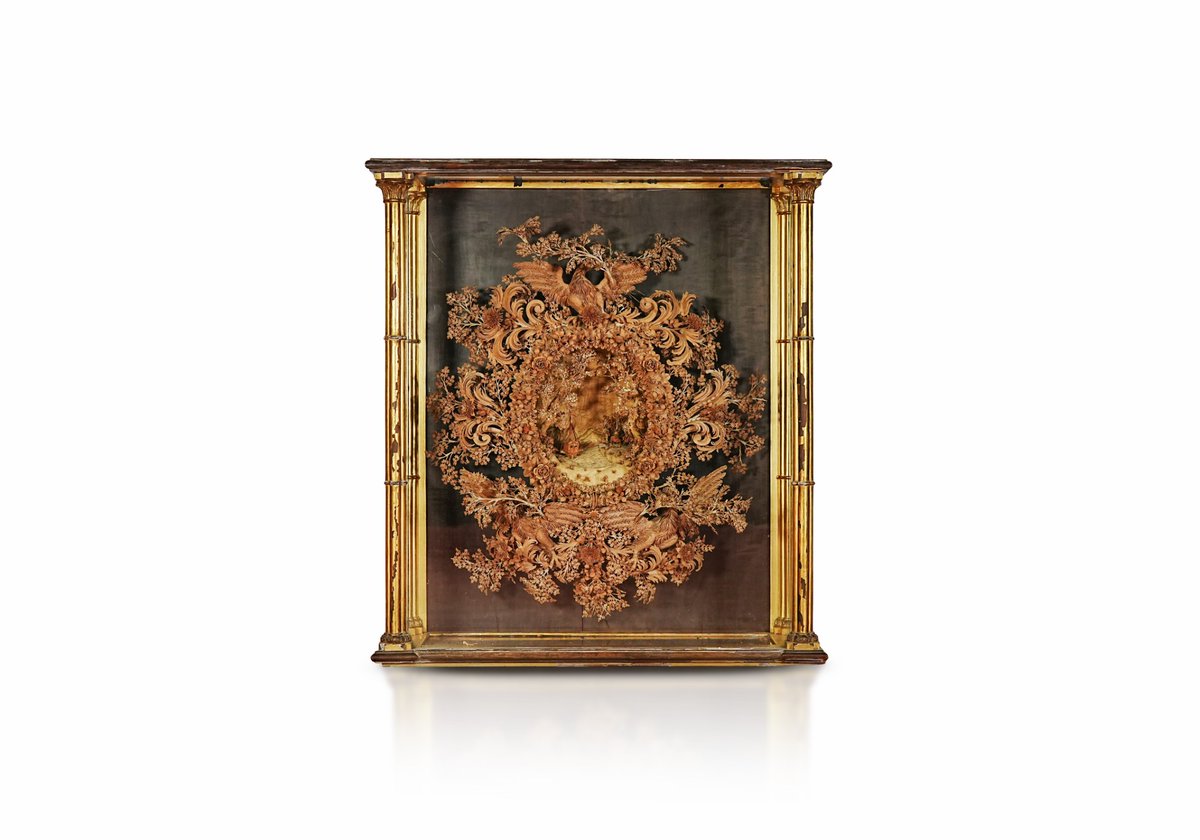 BespokeAuctions's tweet photo. SOLD for Β£4000 in last week's live sale at Sudeley Castle: Lot 6 Antique Limewood Diorama. #limewood #diorama #antiquediorama https://t.co/tXXotfe8vr