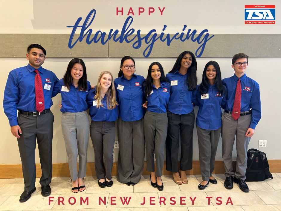 Happy Thanksgiving, from the NJ TSA family to yours! #thankful #happythanksgiving #NJTSA