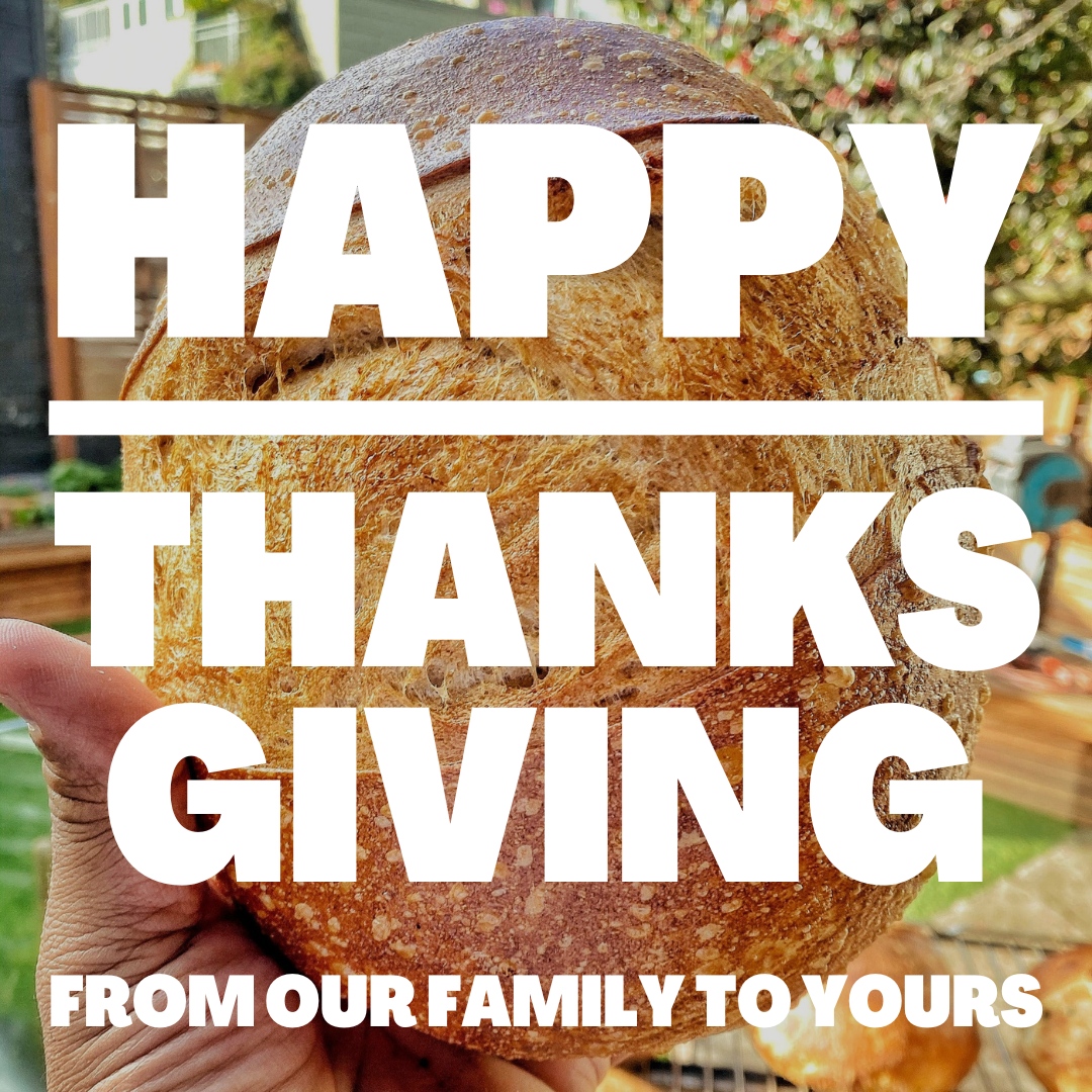Happy Thanksgiving! 🦃 We are so thankful for our community today and everyday, we seriously couldn't do it without you! 🤎

#happythanksgiving #communitysupport #givingback #thankful #sanfranciscobakery #sanfranciscoeats #sfeats #sourdough