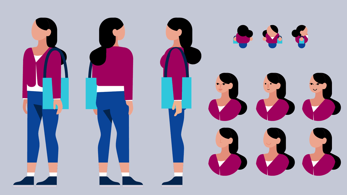 dash_studio's tweet image. One of our favorite parts of creating characters is exploring all the different options and styles like these character sheets Shideh Ghandeharizadeh helped build for Family Heart! Make sure to check out the full spot:
bit.ly/familyheartfou…
#animation #design #mograph