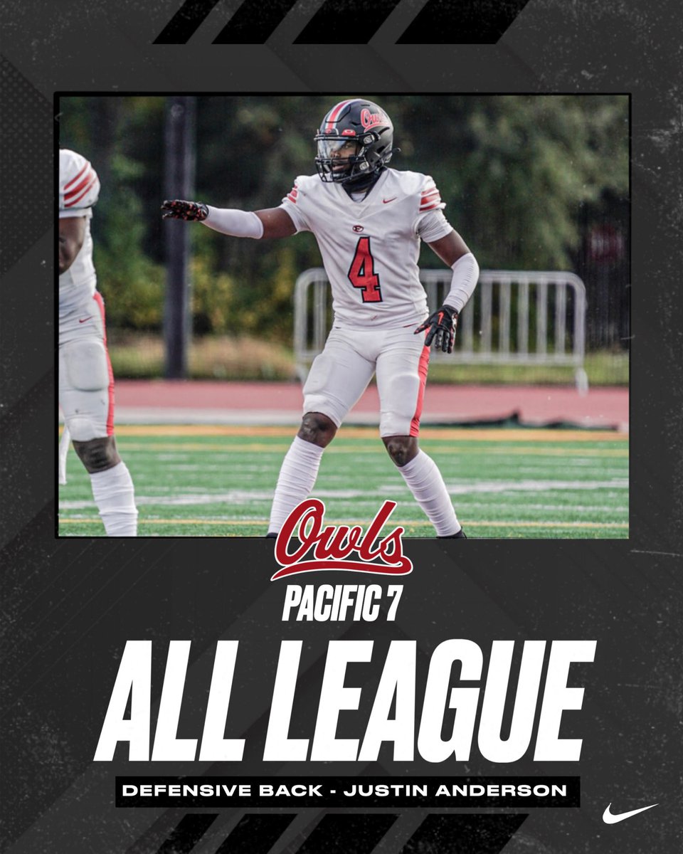 jayyyywag23's tweet photo. ALL LEAGUE

6’0 188lbs - Defense Back 
• December grad  
• 2 for 2 eligibility 
• Smart, Instinctual, Versatile 
@BrandonYounger @OwlFootball_ 
@JucoFrenzy 
Recruitment open

Hudl link: https://t.co/dEbrBM2G8P https://t.co/fLB7CGbKvI