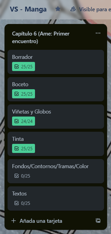 Laughtman's tweet photo. VS Log 9
Cap 6: 66.66%
Tintas completadas https://t.co/5iAcDwlzCK