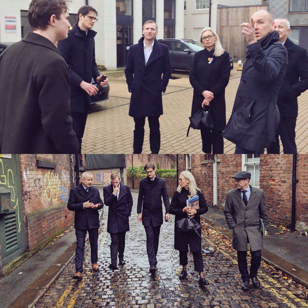 Great to welcome @luhc Minister for Housing & Planning @Lee4NED to #Sheffield for a look at our exciting plans for housing growth. We're proud to be working in partnership with @HomesEngland @SouthYorksMCA & innovative developers like @CituUK @CapitalCentric