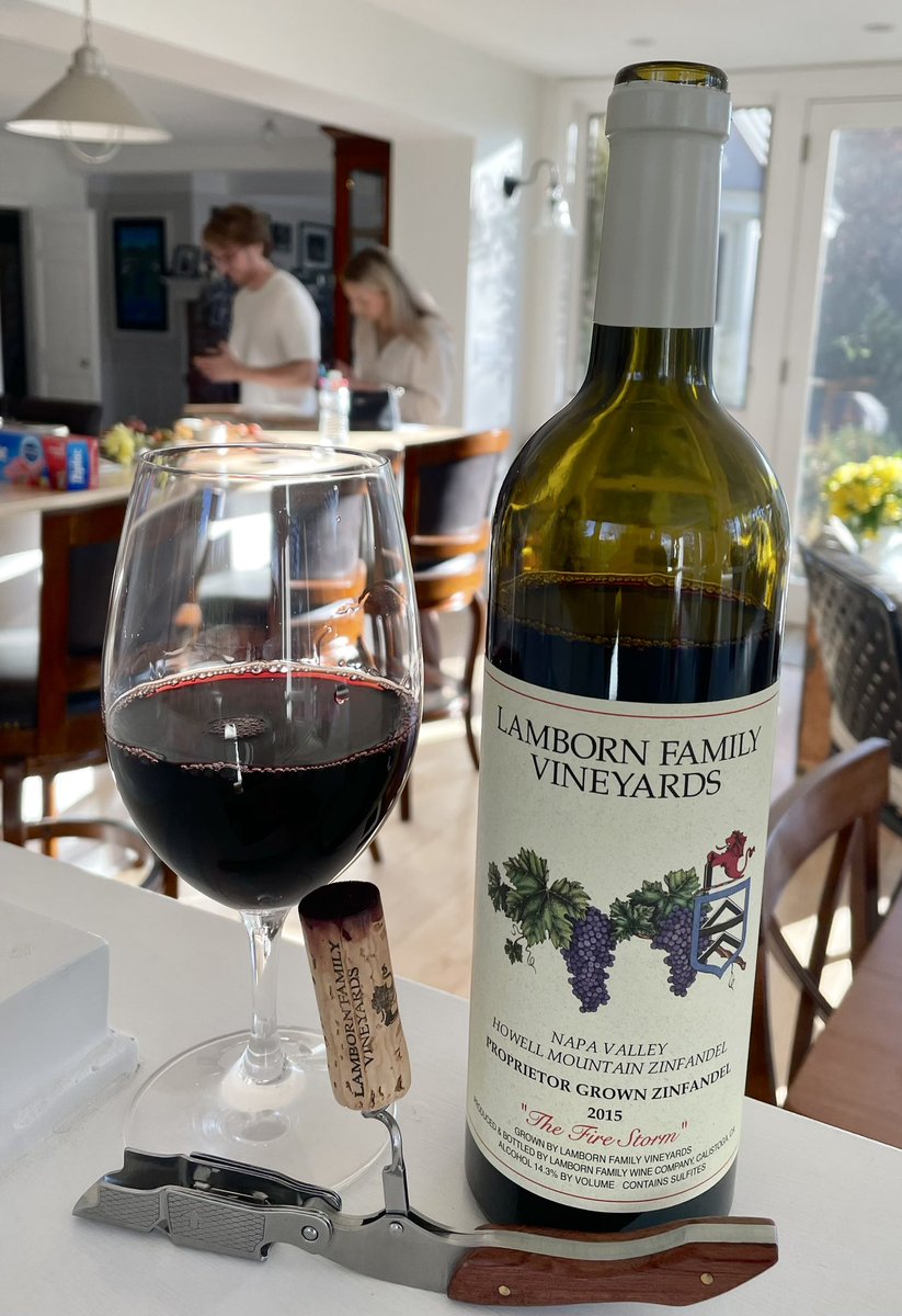 zinfandelhooks's tweet image. This is a day for family and the Lamborns are my favorite family in wine. Hope y’all have a great and loving day today. That is my oldest son and gf of 5 years in the background. Cheers🍷🦃