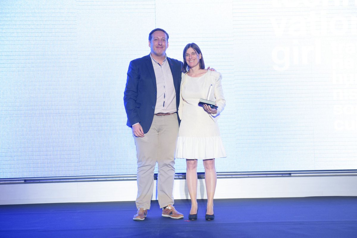 COIIM's tweet image. Technovation Girls, Mención Honorífica “Trayectoria Humanística Social y Cultural”. Nera González, embajadora de @TechnovationMad, recibe el premio de Francisco Javier Amaya (@famayaf), subdirector general de @educaSGCTIE.
@empowertocode
#LaNocheDeLaIndustria #COIIM #AIIM