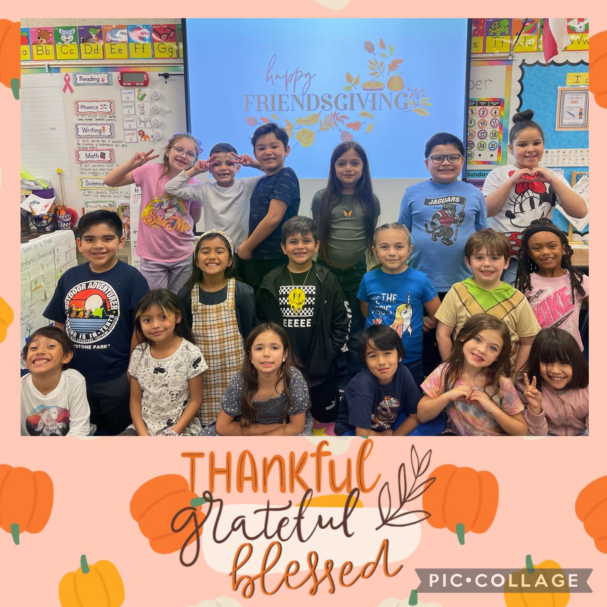 MsFarias_2's tweet photo. Happy Thanksgiving!! 🍁 
I’m thankful for my students everyday and extremely blessed to be their teacher. #NISD #Thankful https://t.co/3wgLPV1BFl