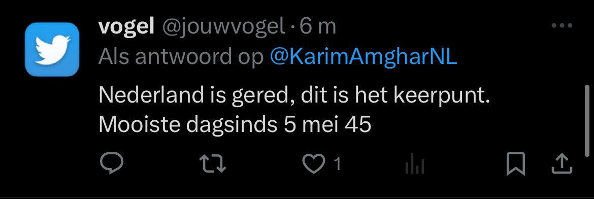 Wat een drek. Maar ik laat me niet uit het veld slaan. Ik ben een (onderwijs) strijder voor gelijke kansen en blijf dat doen. Ook voor de kinderen van de mensen die vinden dat er geen plaats is voor mij en mijn kinderen in Nederland. #Verkiezingen2023 #PVV  ✊🏾❤️