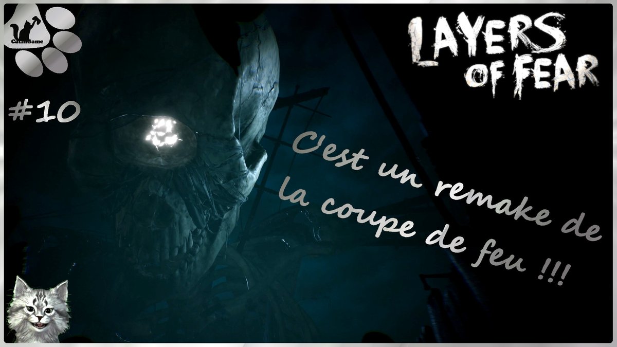 On continue notre aventure sur #layersoffear !!
youtu.be/JYUCQ9V9rKE