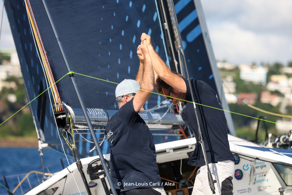 AchilleNebout's tweet image. [ 💥 2ÈMES DE LA TRANSAT JACQUES VABRE 💥 ]

L’incroyable leçon de résistance ...

Après 18j, 20h et 20min en course, Achille et Gildas terminent fièrement 3èmes de la 2e manche et donc 2e au général de cette @TransatJV  (avant jury).

Leurs réactions 👀 urlz.fr/oBUe
