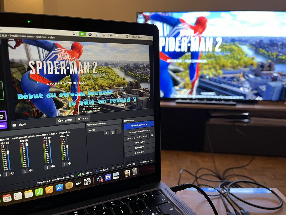 crowii75's tweet photo. Le stream de #SpiderMan2  est lancé . A tout de suite sur https://t.co/SDvfRnCoRR #TwitchStreamers https://t.co/28K2BfurFS