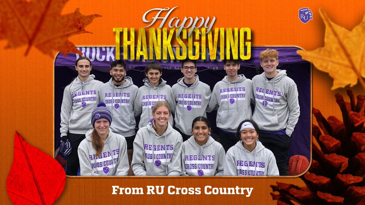 RockfordXCTF's tweet photo. Happy Thanksgiving from RU Cross Country! Wishing you an enjoyable holiday! 🦃🍁 https://t.co/OCFIkJnXHi