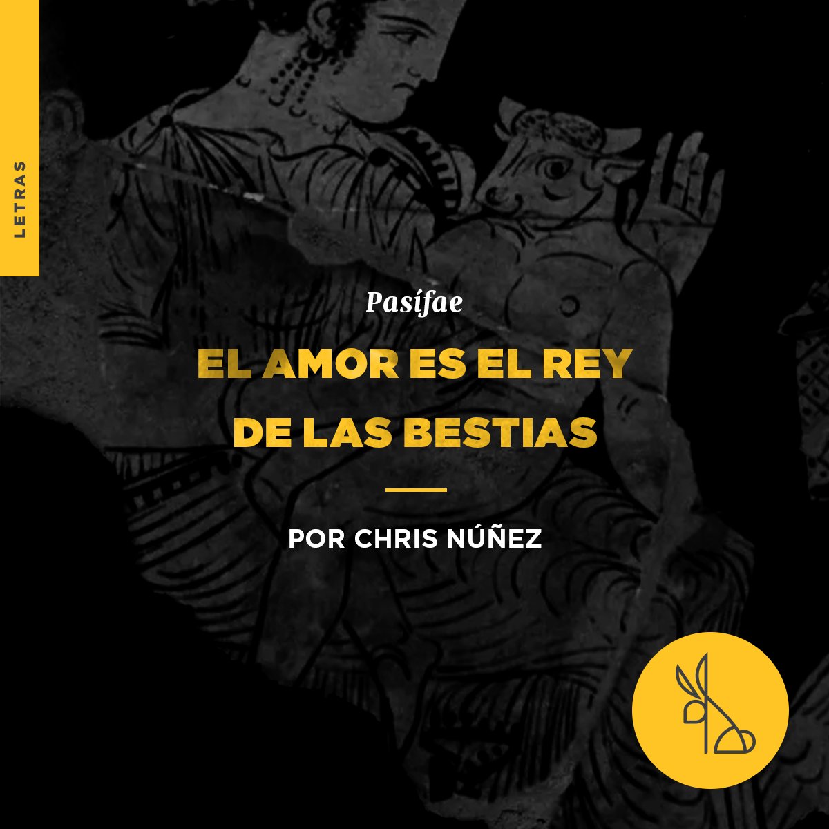 conejobelgamx's tweet photo. #Letras 

Un dolor atravesado por la luz

Pasífae, de Javier Acosta/@javieracostae, es una invitación a reflexionar sobre los límites y percibir la belleza del monstruo encarcelado. Publica @LibrosMarques.

< https://t.co/n3mu5zbLnV > https://t.co/wGcWdgErKs