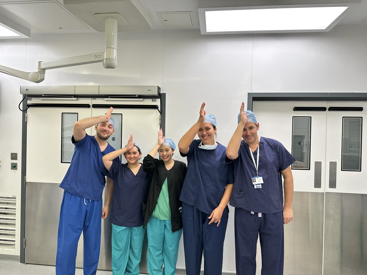 Chris Peach (@drpeachy) on Twitter photo Great to have had Yasmin from <a href="/SaleSharksRugby/">Sale Sharks 🦈</a> 🦈 rehab team in theatre with us today. This is a great way to ensure our elite clubs are understanding our surgery and for us to understand their rehab goals.
<a href="/OrthT/">OrthTeam Centre</a> <a href="/SpireManchester/">Spire Manchester Hospital</a>
Thanks to my team of new baby sharks! 🦈 Great to have had Yasmin from <a href="/SaleSharksRugby/">Sale Sharks 🦈</a> 🦈 rehab team in theatre with us today. This is a great way to ensure our elite clubs are understanding our surgery and for us to understand their rehab goals.
<a href="/OrthT/">OrthTeam Centre</a> <a href="/SpireManchester/">Spire Manchester Hospital</a>
Thanks to my team of new baby sharks! 🦈