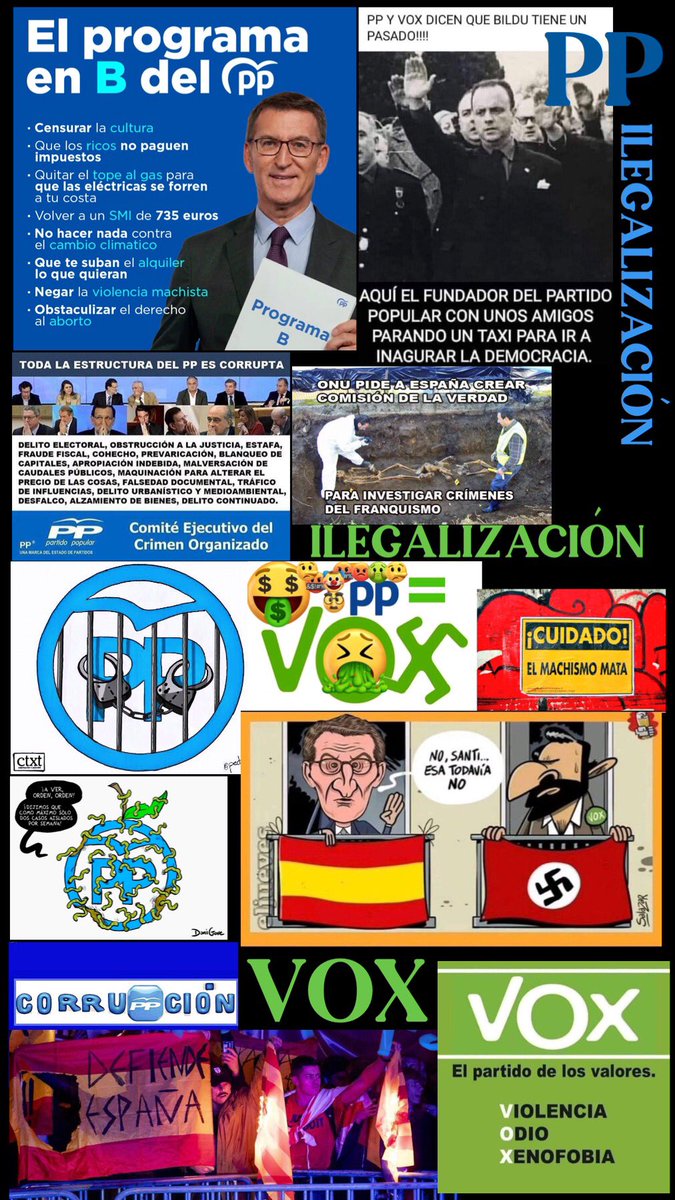 velveluaces's tweet photo. Qué F L A C O F A V O R le hace a España y a las/es/os españolas/es el #PartidoPopular
#PPodridoyCorruPPto d #NuñezFeijóo y su falta d saber estar político
Q falta d dignidad democrática está mostrando ante la #UE, ensuciando la imagen d ese país q dice #putoDEFENDER🇪🇸 #PPOX https://t.co/jDg68QpoVQ