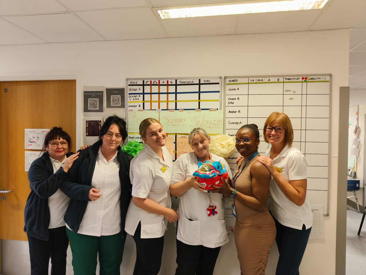 Celebrating some of our fabulous support workers in our Therapies team 👊