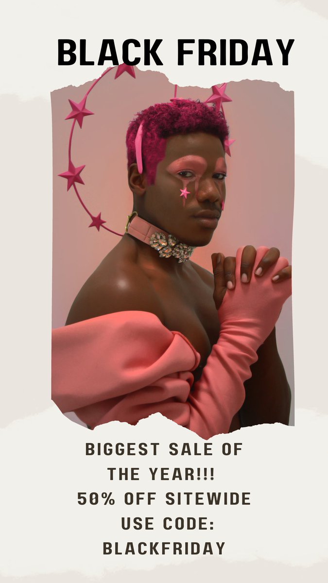 HOUSEOFENID's tweet photo. OUR BIGGEST SALE OF THE YEAR✨️
Enjoy 50% off SITEWIDE! 
Use code: BLACKFRIDAY https://t.co/I6FuBVeTWR