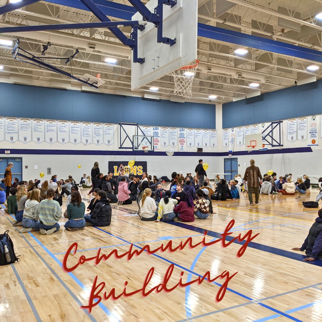 ECHS enjoyed #communitybuilding games and a pizza lunch today!