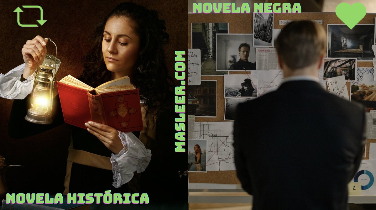 ¿🔁 Novela histórica o 💙 novela negra?