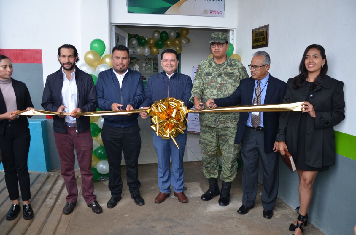 Primera_Columna's tweet photo. #PrimeraColumna
@hectorgs4437
#Tenancingo ■ Héctor Gordillo inauguró la "Financiera para el Bienestar"
》Acompañado de su cabildo, el alcalde Héctor Gordillo, inauguró en el Centro de Servicios Administrativos II, "Lic. Elena Gómez Issa", la “Financiera para el Bienestar” https://t.co/Cbeo9TiK1o