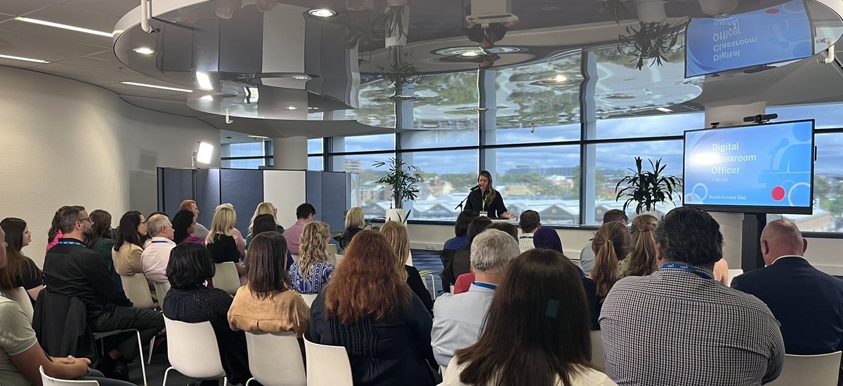Spending the last 2 days with our incredible Digital Classroom Officers has been the highlight of my career. So much talent and passion in one room and I’m so incredibly proud to have been part of the #RuralAccessGap