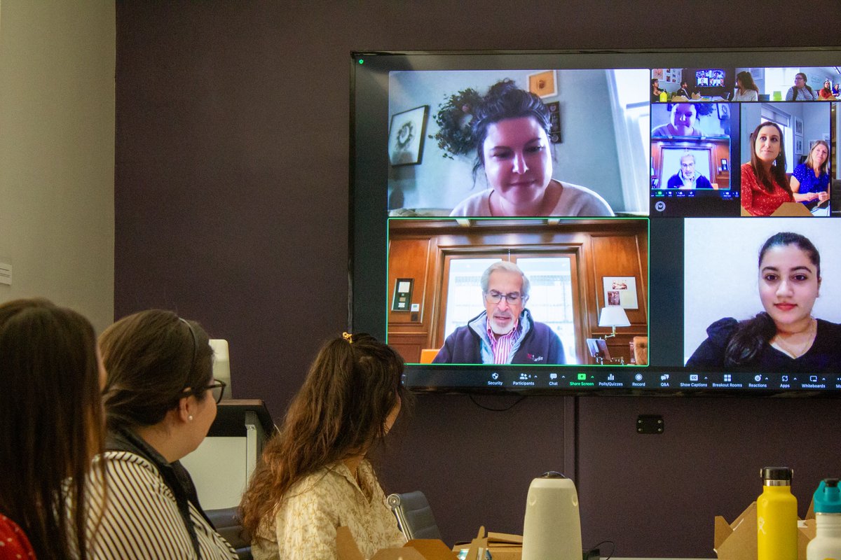 Earlier this month, we hosted our partners from the Shaeffer Fellows program to reflect on the achievements of this year's cohort and express our gratitude for the support provided to our students. This partnership has opened many doors for students.