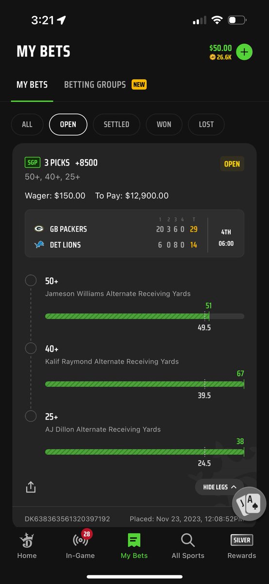 mritz97's tweet photo. Shitty game, fantastic bet. https://t.co/G87OS0VSEX