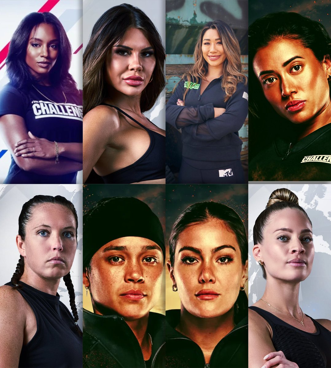 Kay56485706's tweet photo. Rank the most recent challenge winners #TheChallenge39 #TheChallenge https://t.co/7yL20pAnxb