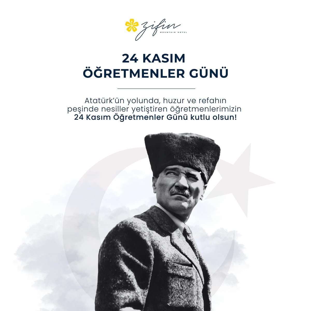 Atatürk’ün yolunda, huzur ve refahın peşinde nesiller yetiştiren öğretmenlerimizin 24 Kasım Öğretmenler Günü kutlu olsun!
