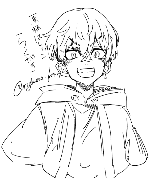 ちょっと飽きたからラクガキ❄️ このペン本当楽しい