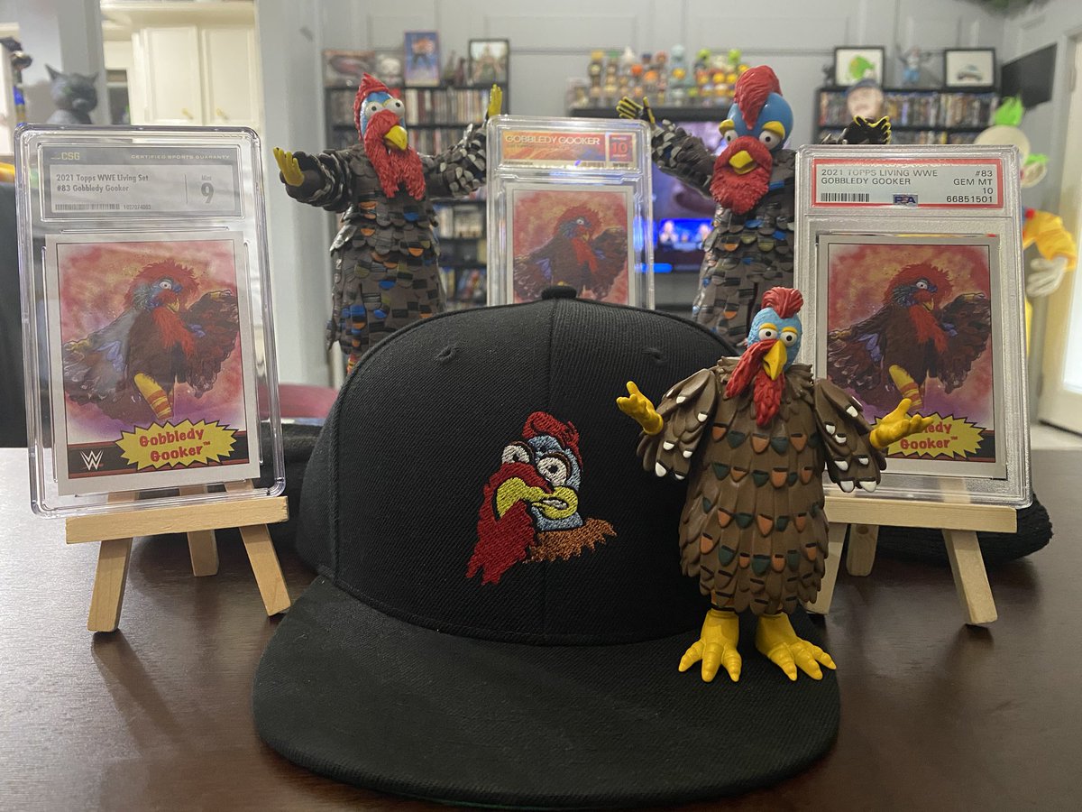 Mac136187's tweet photo. It’s Gobbledy Gooker Day, 
Adding to the collection
#TheGobbledyGooker #TheTurkeyMan https://t.co/igNMuaQr8M