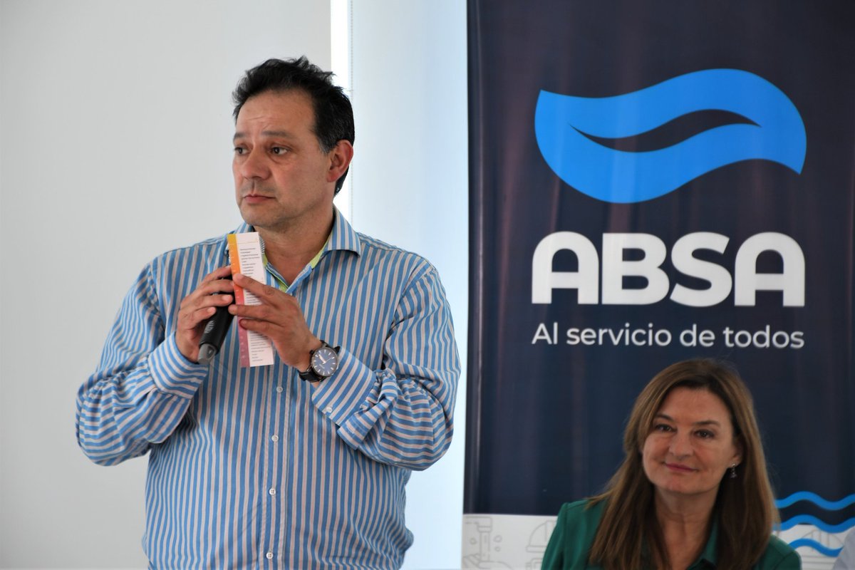 ✅ El Vicepresidente de ABSA, <a href="/carloskcoronel/">Carlos Coronel</a>, junto al Secretario General Adjunto del SOSBA, Claudio Crissio y la Ministra de Mujeres, Políticas de Género y Diversidad Sexual, <a href="/EstelaEDiaz/">Estela Díaz</a>, presentaron la Capacitación en Ley Micaela para trabajadoras y trabajadores sanitaristas.