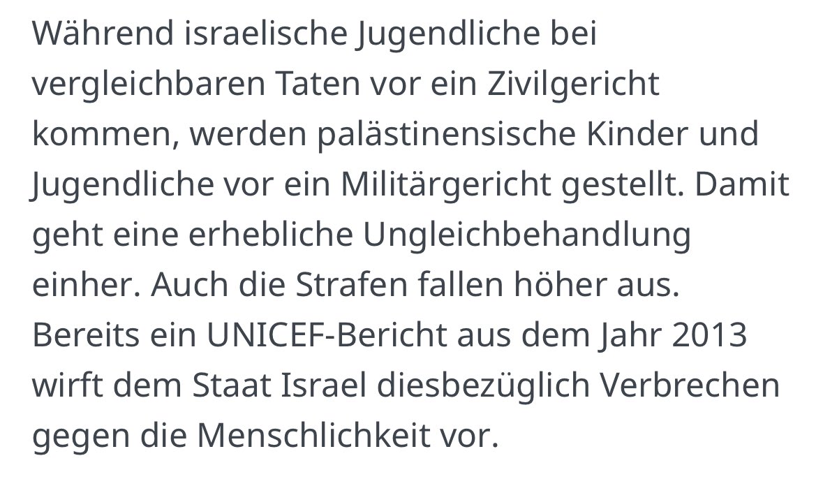 LltVincent's tweet photo. @GaryMalkin16 @moritz_schmoll @SarahFantl Vielleicht geht er auch davon aus das du dazu in der Lage bis die Wörter „Israel verhaftet Kinder“ bei Google einzugeben. https://t.co/y4ABAmDYI2